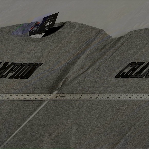 Nwt | Champion | Men's Powerblend Crewneck Sweatshirt | Light Gray | Size: XL - Picture 3 of 8